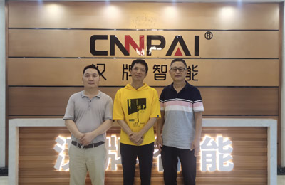 广晟建设投资集团投资部部长何多尼考察